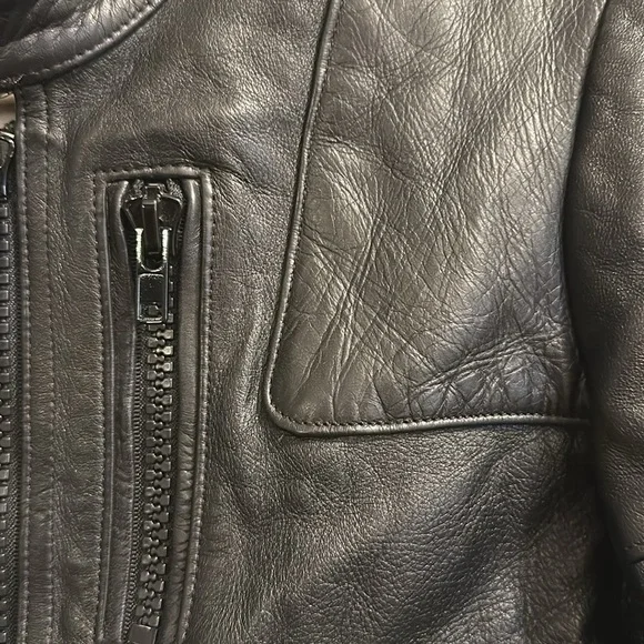 Re/Done leather moto jacket - Picture 9 of 16